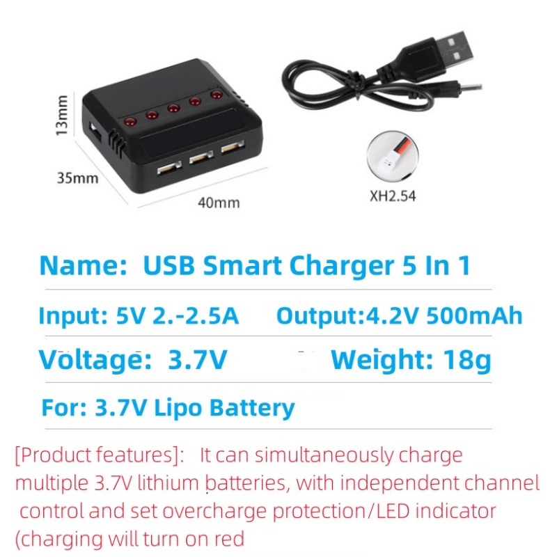 Syma X5HW X5HC X5C X5SW 3,7 В  – обзор и цена Drone Battery Balance Charger