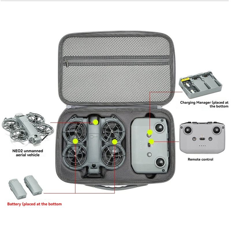 Защитный чехол для дрона DJI N – обзор и цена Drone Battery Bag